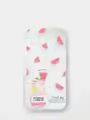 Белый чехол "Фрукты" для iPhone X/XS, XS Max, XR