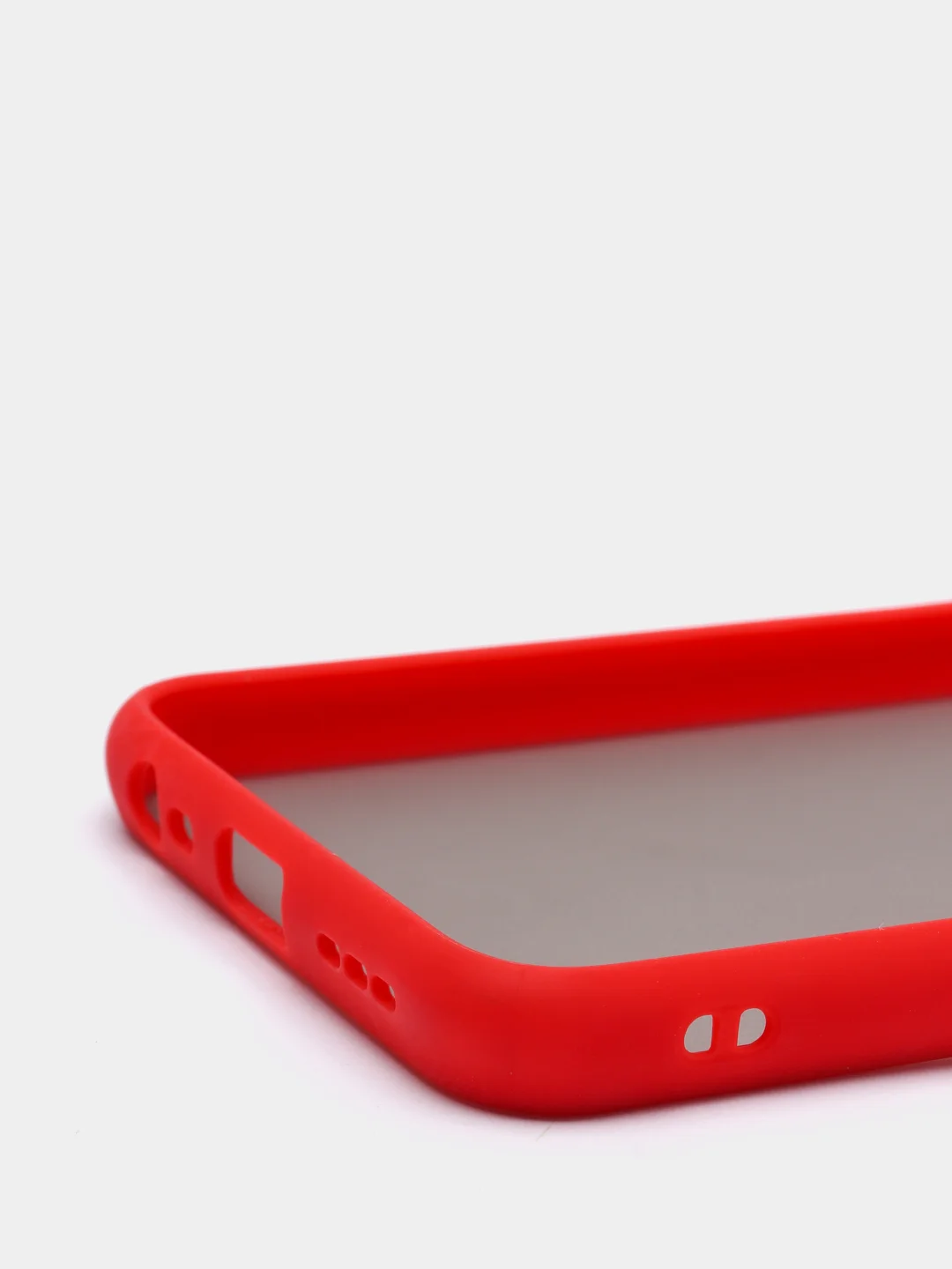 Красный чехол для Xiaomi Redmi 9 матовый пластиковый Ксяоми редми