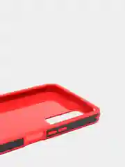 Красный чехол усиленный с рамкой для Huawei Honor 30 Lite, силиконовый