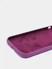 Пурпурный чехол Silicone Case iPhone 11 с защитой камеры с бархатной подкладкой