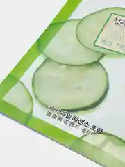 Тканевая маска для лица 3D Natural, с экстрактом огурца, 1 штук