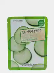 Тканевая маска для лица 3D Natural, с экстрактом огурца, 1 штук
