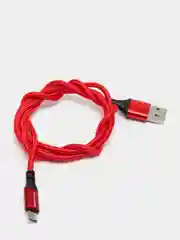Красный кабель для зарядки Android и Apple iPhone BOROFONE BX54 (1m, Micro-USB/Type-C/Lightning)