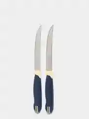 Нож кухонный с зубцами, 2 шт