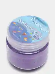 Фиолетовый волшебный песок для игры в воде