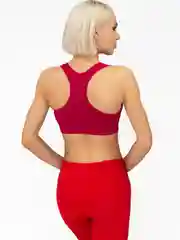 Бордовый топ Minimi MA 141 спортивный с вкладышами