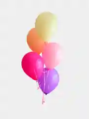 Шар воздушный, 5 шт, разные цвета, 30 см