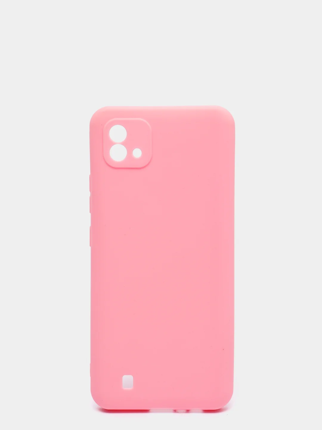 Розовый чехол для Realme C12 / C20, Soft Touch реалми с12 с20