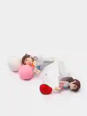 Кремовый ароматизатор автомобильный фигурки "love is"