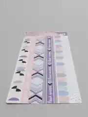 Багровый тесьма, наклейки на подарки, наклейки на блокнот