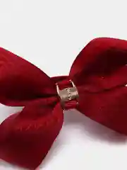 Бордовый резинки для волос, бант, 2 штуки