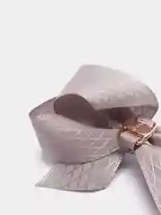 Серый резинки для волос, бант, 2 штуки