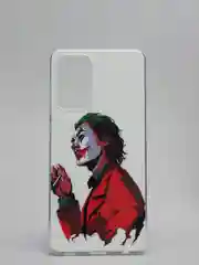 Красный чехол Samsung Galaxy A72, Самсунг Галакси А72 силиконовый с рисунком