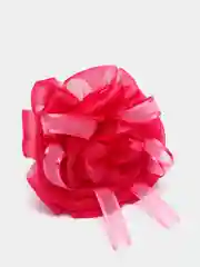 Розовый резинки для волос, большие, 2 штуки