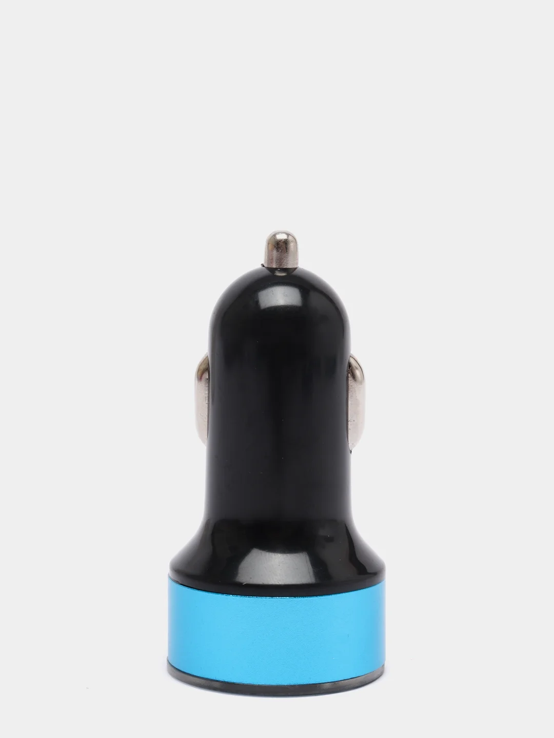 Голубой автомобильное зарядное устройство, 2 USB, QC 3.0, быстрая зарядка, 2,4 А