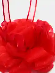 Красный резинки для волос, большие, 2 штуки
