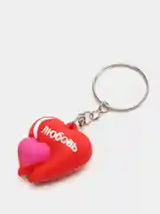 Сиреневый брелок "Сердце" / брелок для ключей / брелки / брелочек