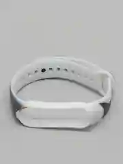 Черный ремешок для Xiaomi Mi Band 3, 4, 5, 6 силиконовый
