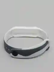 Черный ремешок для Xiaomi Mi Band 3, 4, 5, 6 силиконовый
