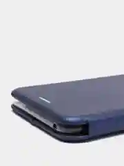 Синий чехол-книжка Huawei Honor 7X, Хуавей Хонор 7Х