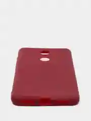 Бордовый чехол Xiaomi Redmi 5, Сяоми Редми 5 силиконовый, цветной, матовый