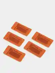 Коричневый бирки "Hand made", экокожа, 5 штук