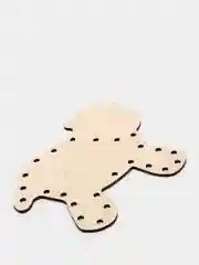Деревянная игрушка Шнуровка "Корова"