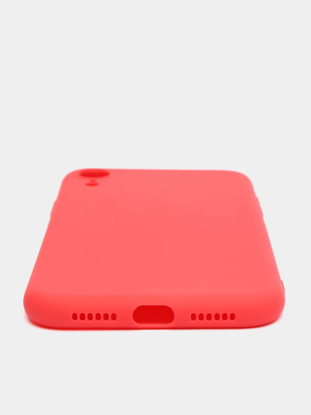 Красный чехол-накладка Apple Iphone (7/8/X/XR/XS/11/12)