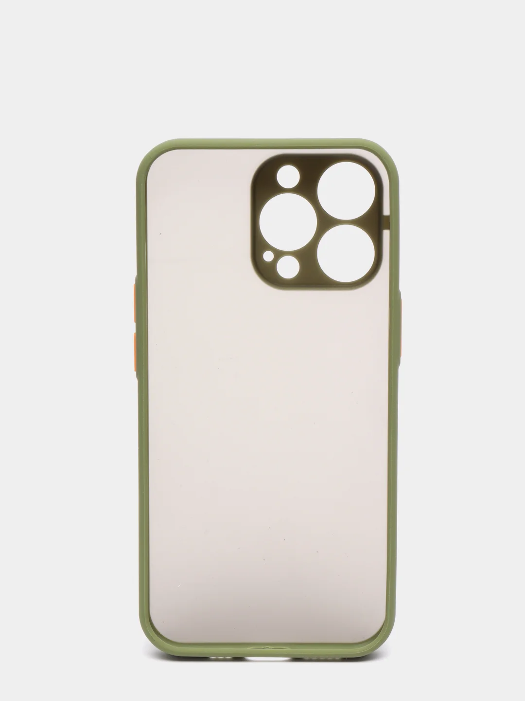 Лайм чехол для Apple iPhone 13 / iPhone 13 Pro / iPhone 13 Pro Max с цветными кнопками