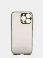 Лайм чехол для Apple iPhone 13 / iPhone 13 Pro / iPhone 13 Pro Max с цветными кнопками