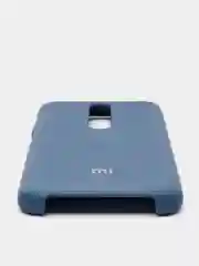 Темно-синий чехол силиконовый Silicone Cover Case для Xiaomi Redmi K30, Poco X2