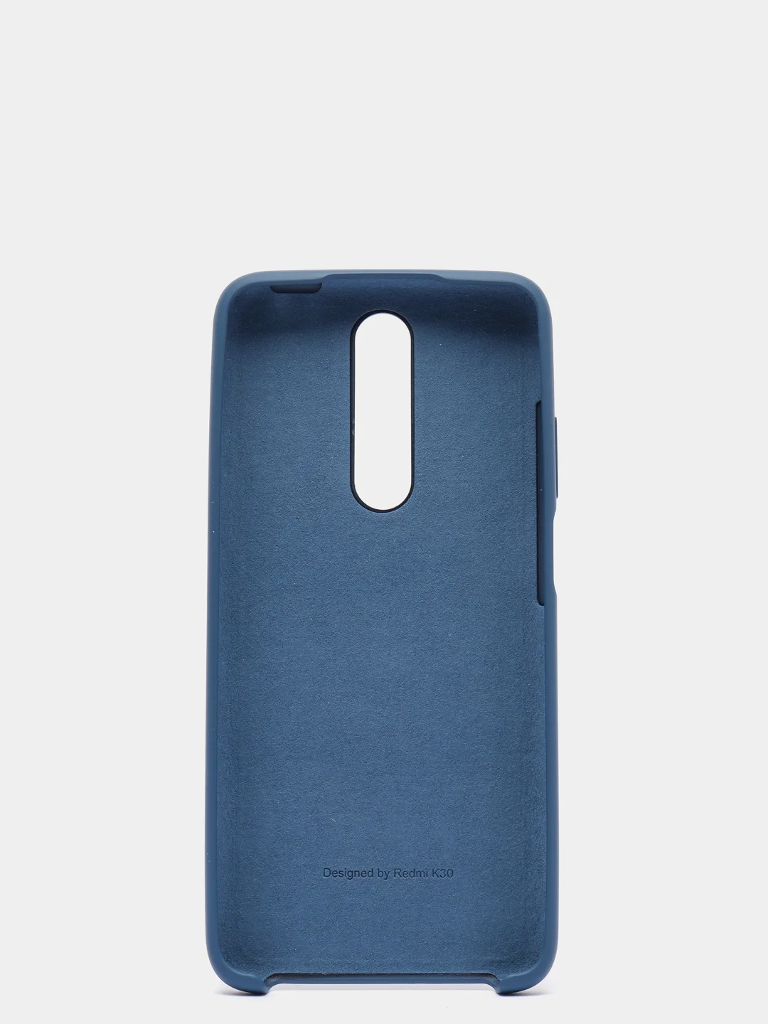 Темно-синий чехол силиконовый Silicone Cover Case для Xiaomi Redmi K30, Poco X2
