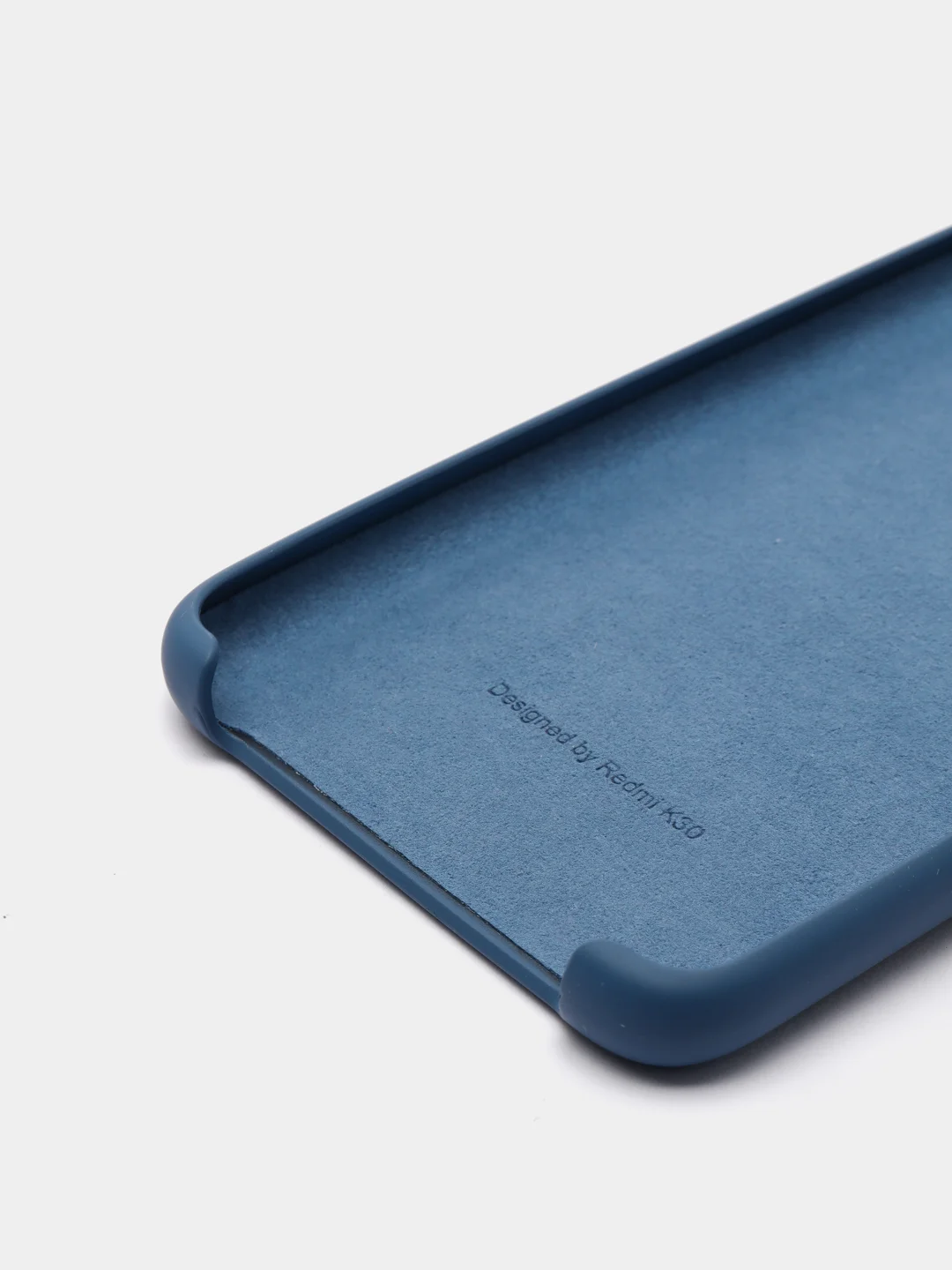 Темно-синий чехол силиконовый Silicone Cover Case для Xiaomi Redmi K30, Poco X2