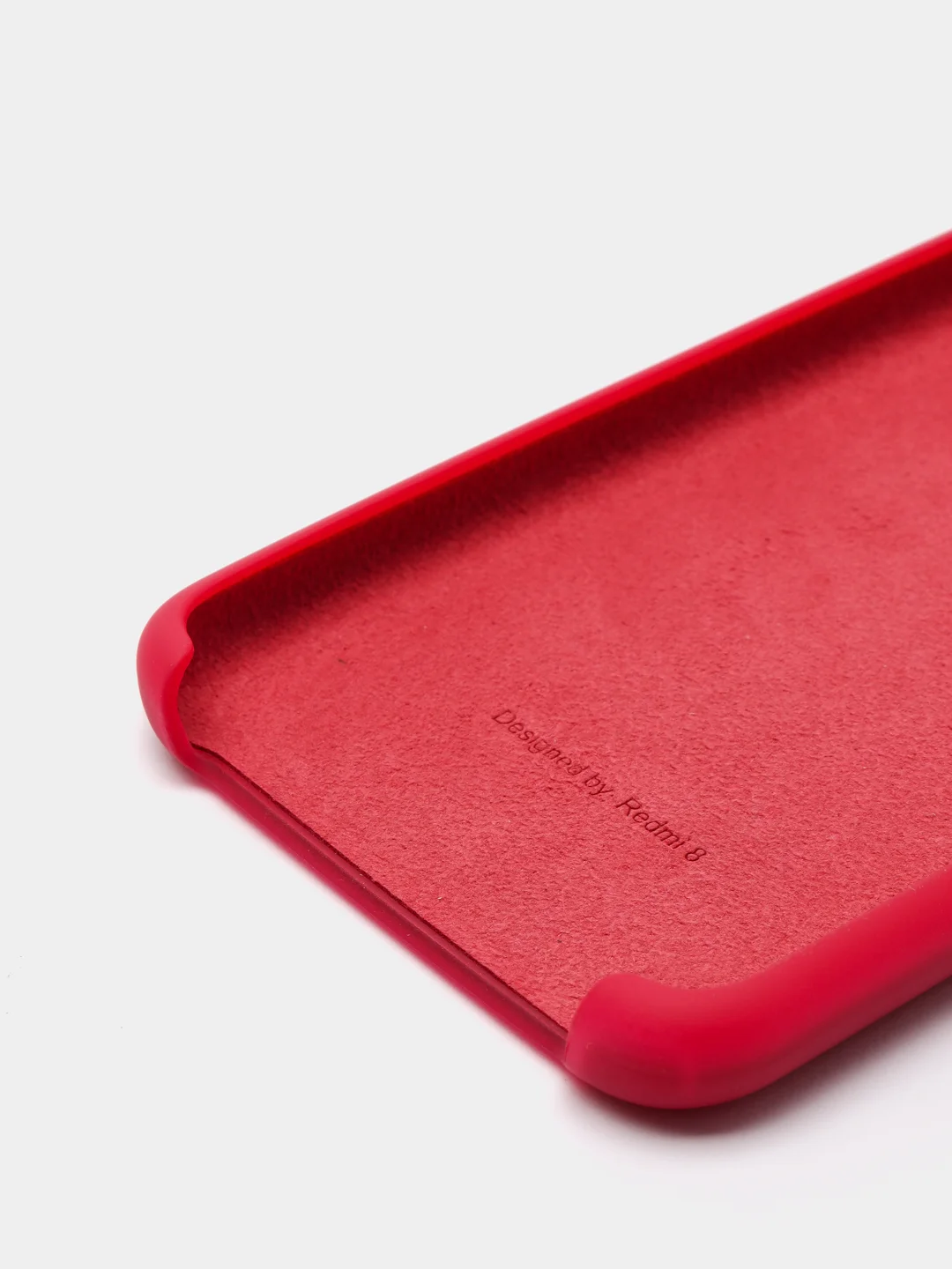 Вишнёвый чехол силиконовый Silicone Cover Case для Xiaomi Redmi 8, 8A