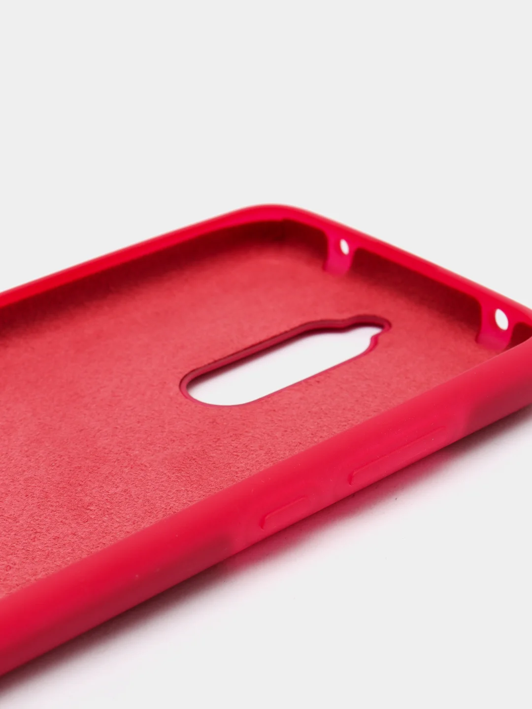 Вишнёвый чехол силиконовый Silicone Cover Case для Xiaomi Redmi 8, 8A