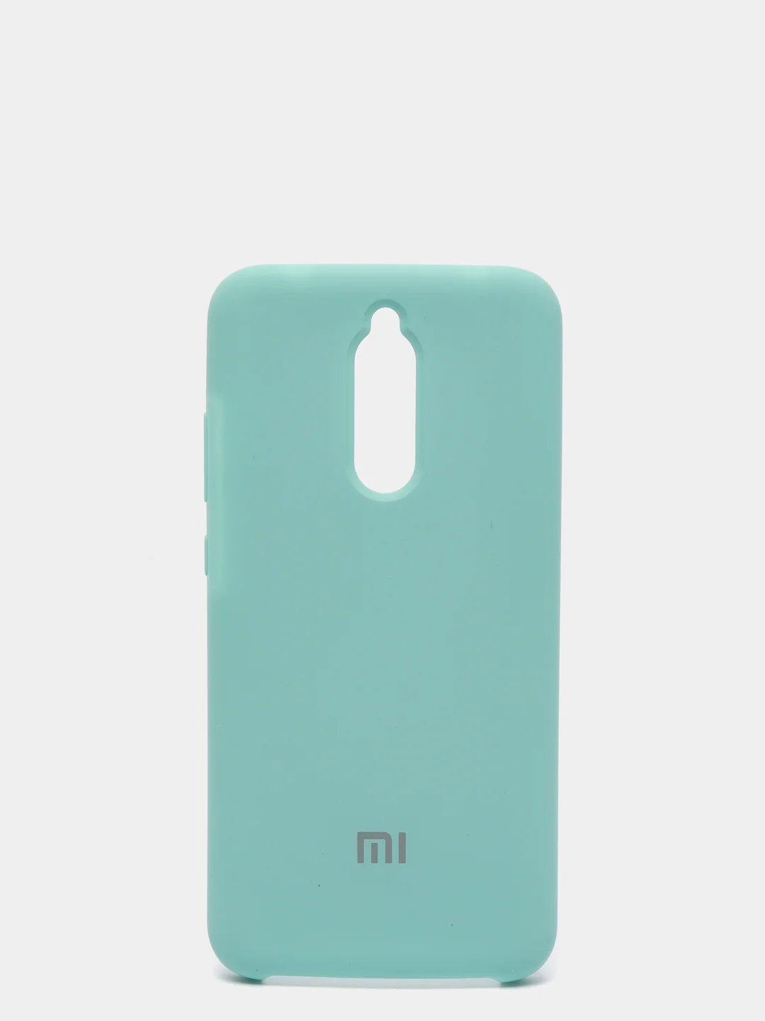 Бирюзовый чехол силиконовый Silicone Cover Case для Xiaomi Redmi 8, 8A