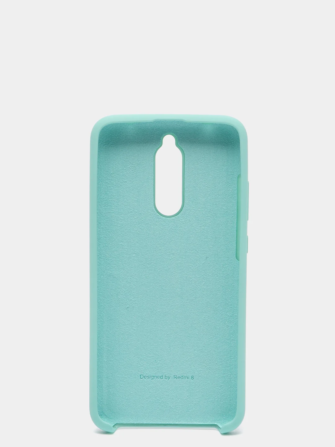Бирюзовый чехол силиконовый Silicone Cover Case для Xiaomi Redmi 8, 8A