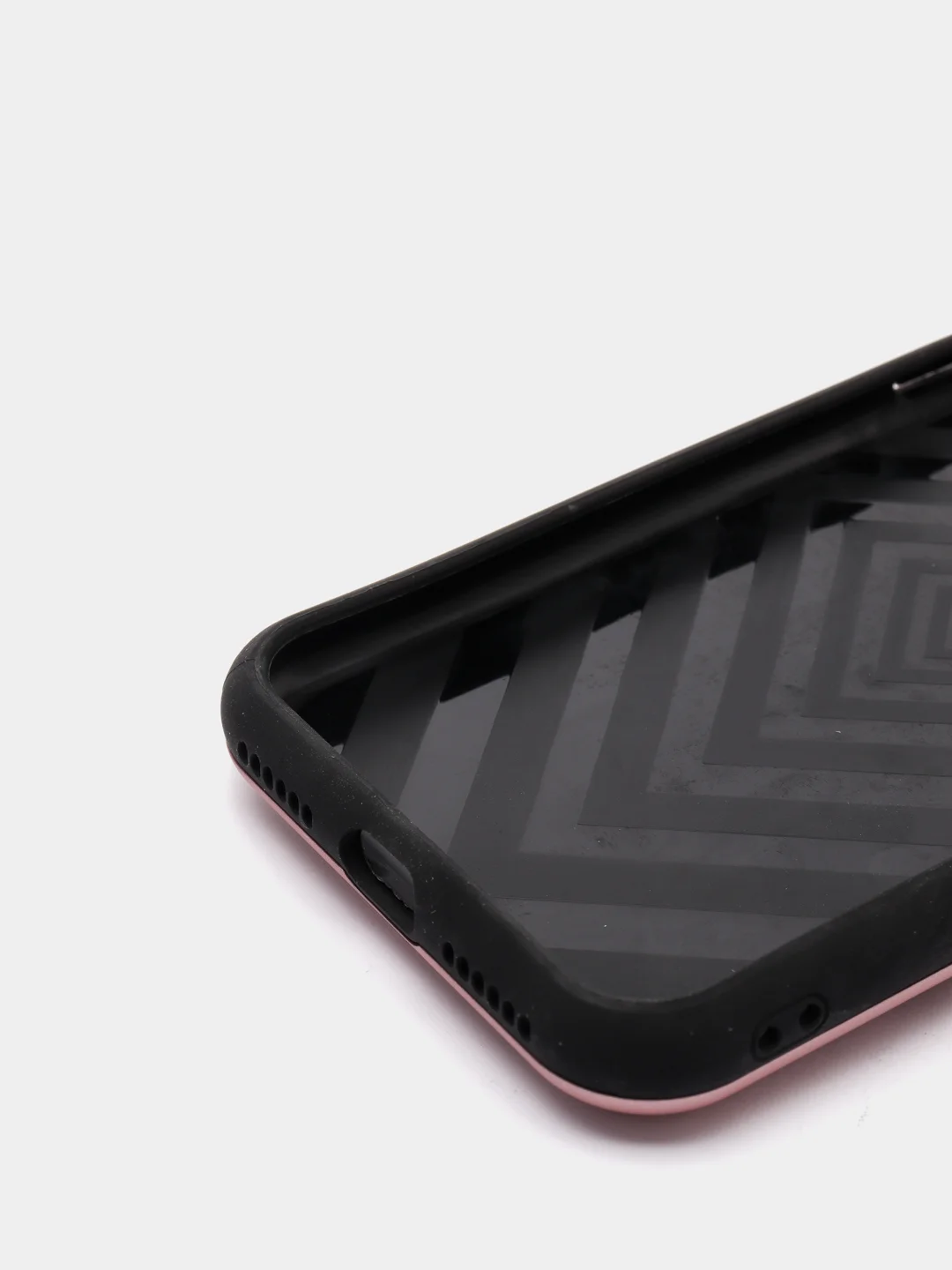 Розовый чехол для iPhone 7, 8, SE2020 противоударный, с подставкой, под магнитный держатель