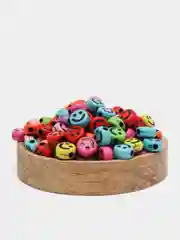 Бусины цветные