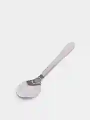 Серебряный детская маленькая ложка из нержавеющей стали, ложки для мороженого,ложка десертная