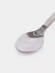 Серебряный детская маленькая ложка из нержавеющей стали, ложки для мороженого,ложка десертная
