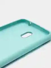 Бирюзовый чехол силиконовый Silicone Cover Case для Xiaomi Redmi 8, 8A