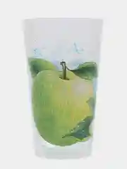 Зеленый стакан с декором 0,4 л