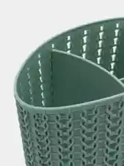 Бирюзовый сушилка для столовых приборов ВЯЗАНИЕ IDEA