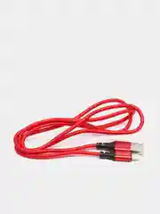 Красный кабель для зарядки Android и Apple iPhone BOROFONE BX54 (1m, Micro-USB/Type-C/Lightning)