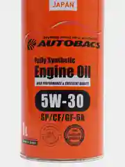 Синтетическое моторное масло AUTOBACS Engine, 5W-30, 1/4 л