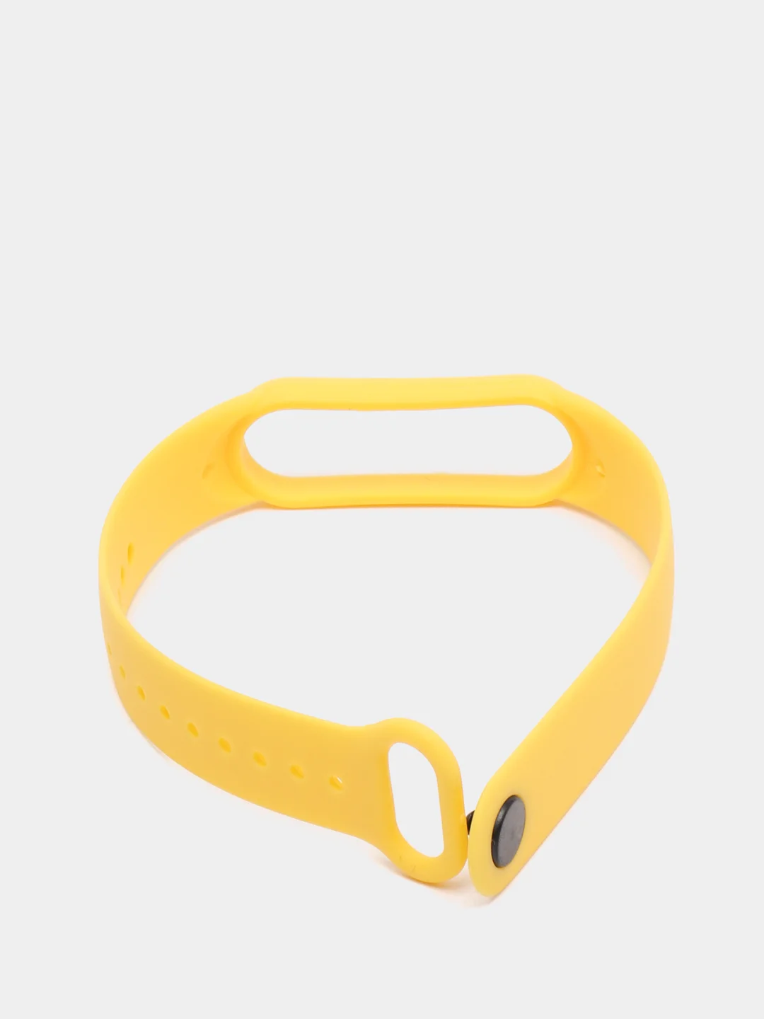 Желтый ремешок для фитнес браслета Xiaomi Mi Band 5
