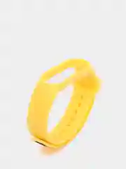 Желтый ремешок для фитнес браслета Xiaomi Mi Band 5