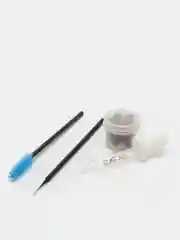 Коричневый набор для домашнего окрашивания бровей хной Henna Expert, 10 процедур