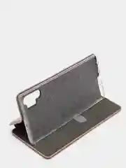 Розовый чехол книжка на Samsung Galaxy Note 10 Plus, Самсунг Галакси Нот 10 Плюс
